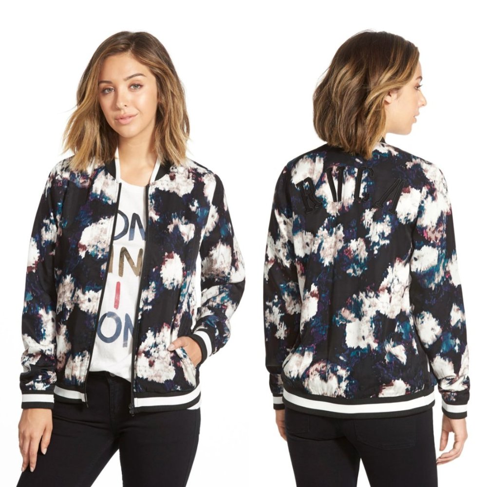 RVCA | 'The One' Jacket w/ Abstract Pattern Sz. XL